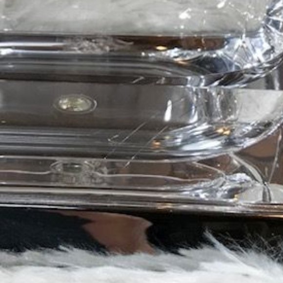 Springs Palace Finesse Swing Door Storage Unit + Soap Dish Lucite Metal Set - Picture 12 of 14